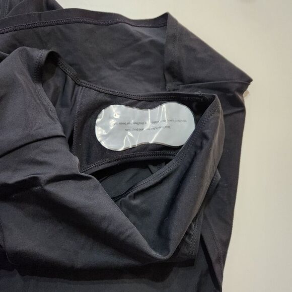 Swimsuits for All Tie Front One-Piece Swimsuit Swim Dress Black Women's Size 12 - Picture 10 of 11